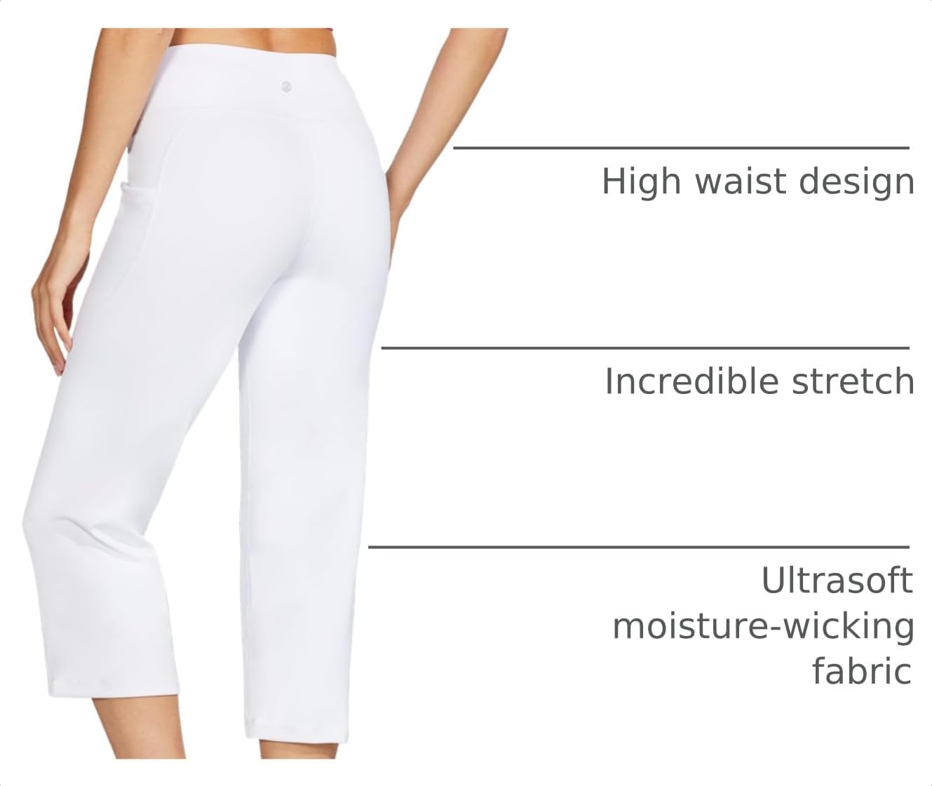Thumbnail 3 de Willit Women's Yoga Capris High Waist Leggings