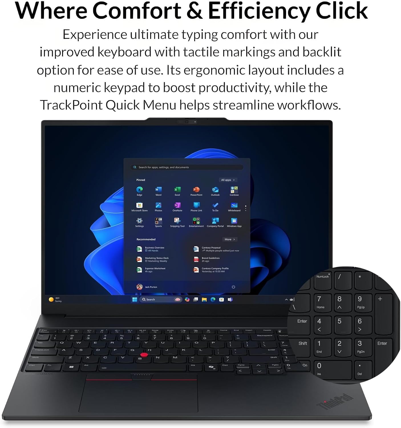 Thumbnail 2 de Lenovo ThinkPad E16 laptop 16-inch