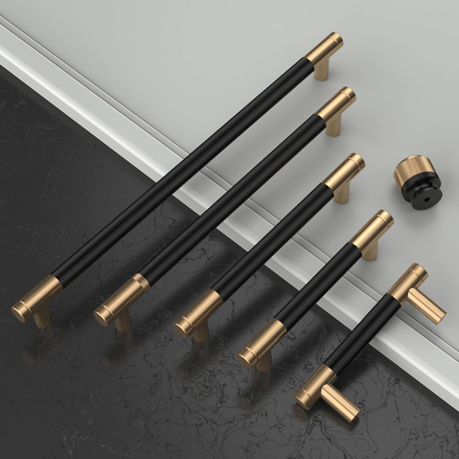 Detalle 2 de Amerdeco AM003 5" Cabinet Pulls 10 Pack