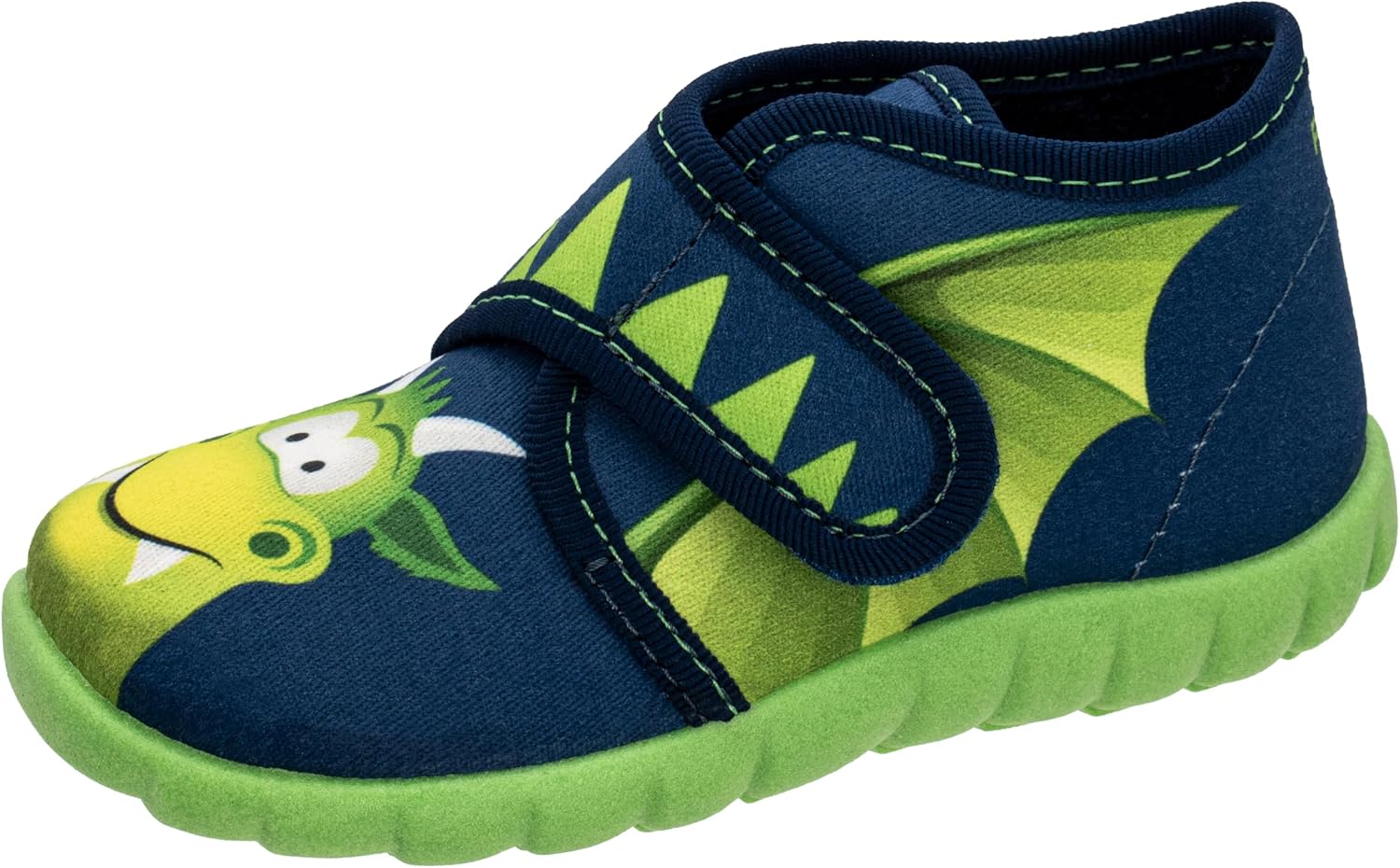 Detalle de Fischer Kinder Hausschuh Jungen Stiefel mit Drachen