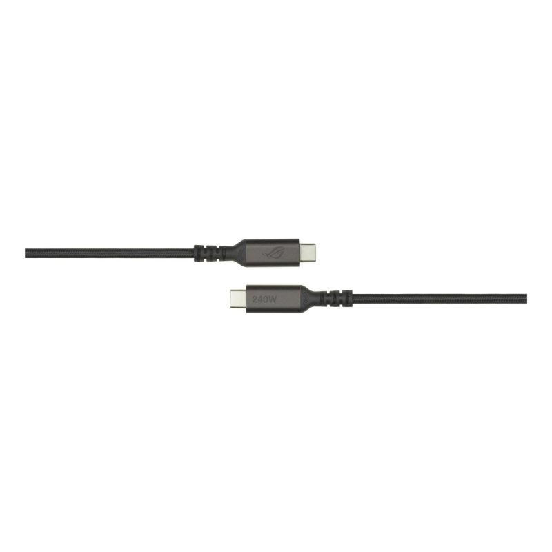 Detalle 2 de Cable USB-C ROG 240 W 1,5 m – Negro (ASUS)
