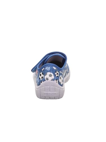 Detalle de Superfit Hausschuh 8400 für Jungen – Blau/Mehrfarbig, 26 EU