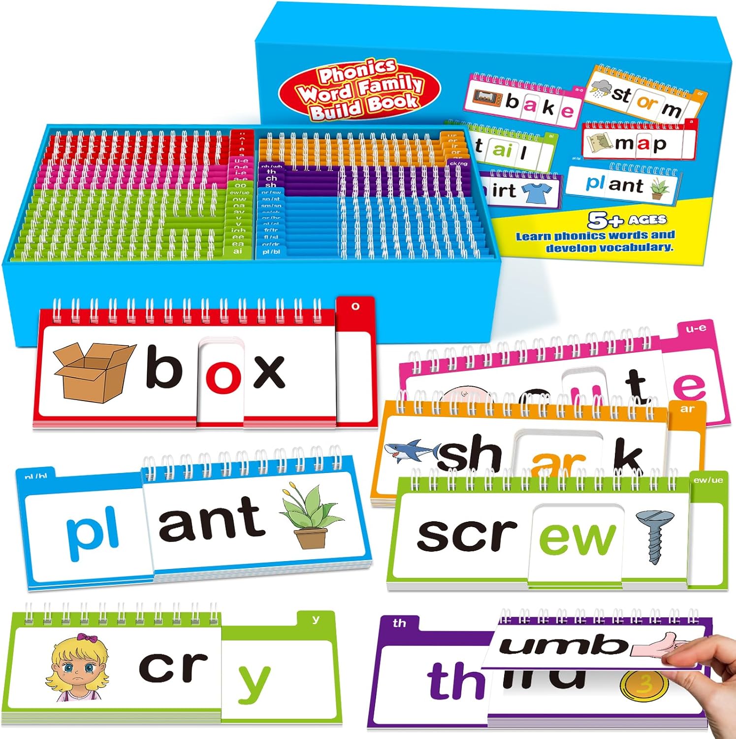 Read and Rhyme Flip Books 40-pack phonics