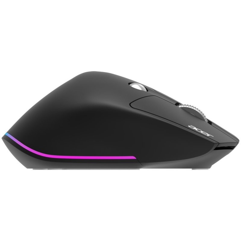 Thumbnail 2 de Acer Easy Fit Mouse inalámbrico RF/Bluetooth 4000 DPI – negro, USB-C recargable