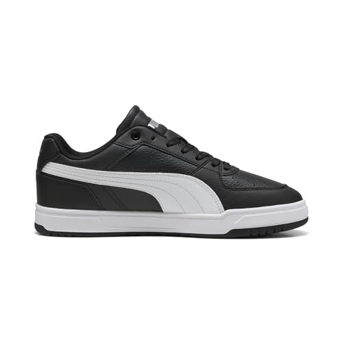 Detalle de PUMA Sneakers Caven III Unisexe 44.5 – Black White Silver Metallic