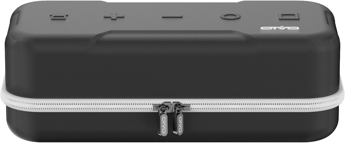 Thumbnail 3 de OIVO Switch 2 Tasche (große Tragetasche) für Nintendo Switch 2 – harte Hülle mit Platz für Joy-Con, Netzteil & bis zu 24 Spiele, Weiß