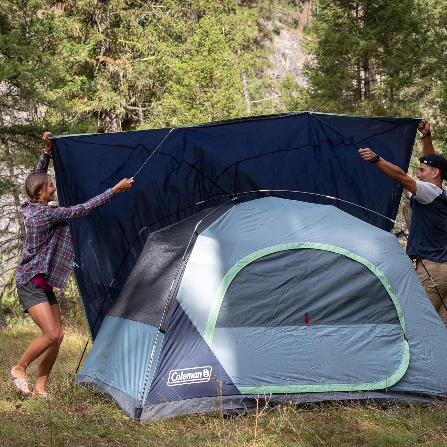 Thumbnail 4 de Coleman Skydome Tent with 5 Minute Setup – 8-Person Weatherproof Dome