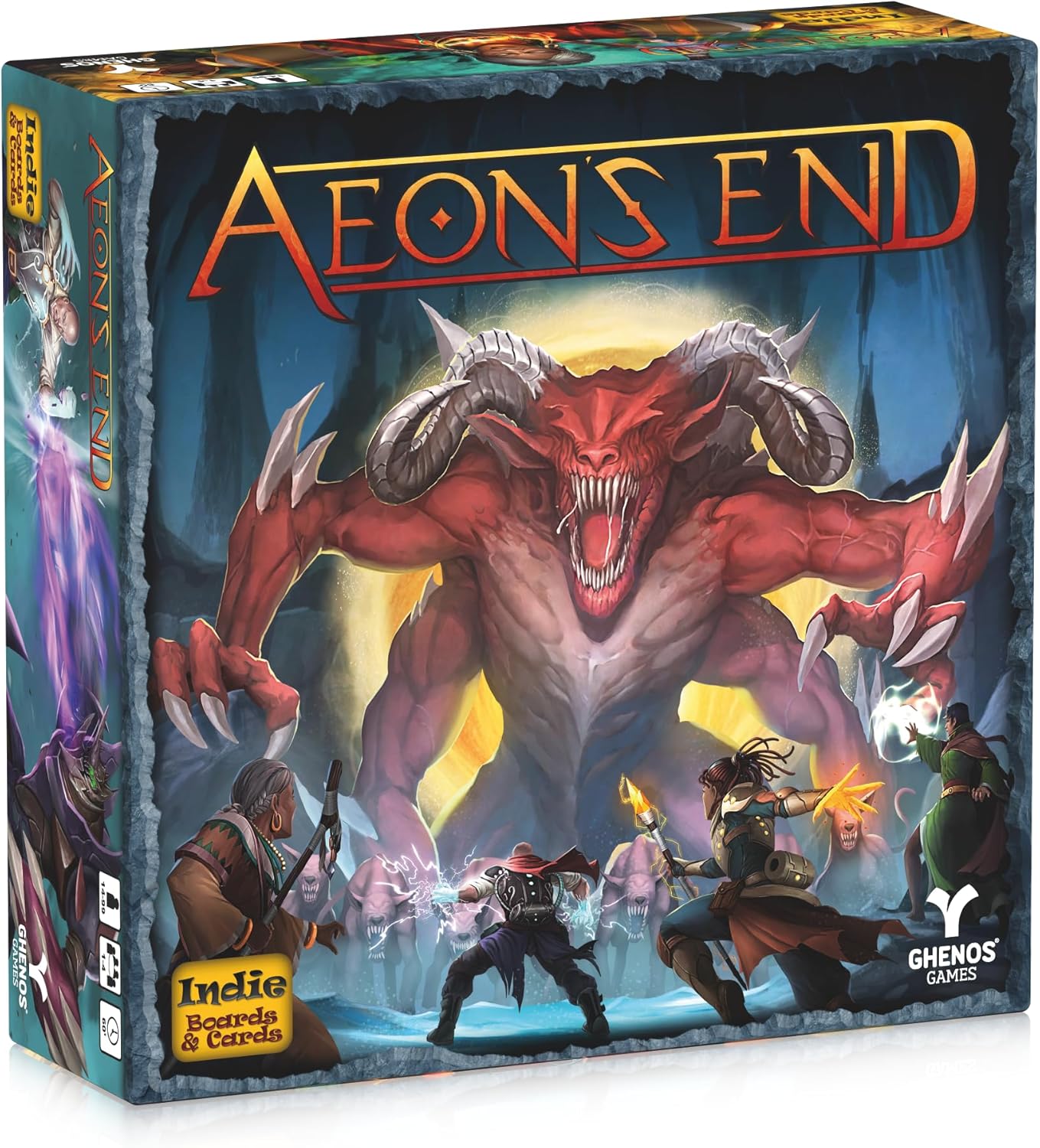 Detalle de Aeon's End - Seconda edizione: Gioco di Strategia Cooperativo di Costruzione del Mazzo (1-4 giocatori, 14+ anni) - Edizione Italiana