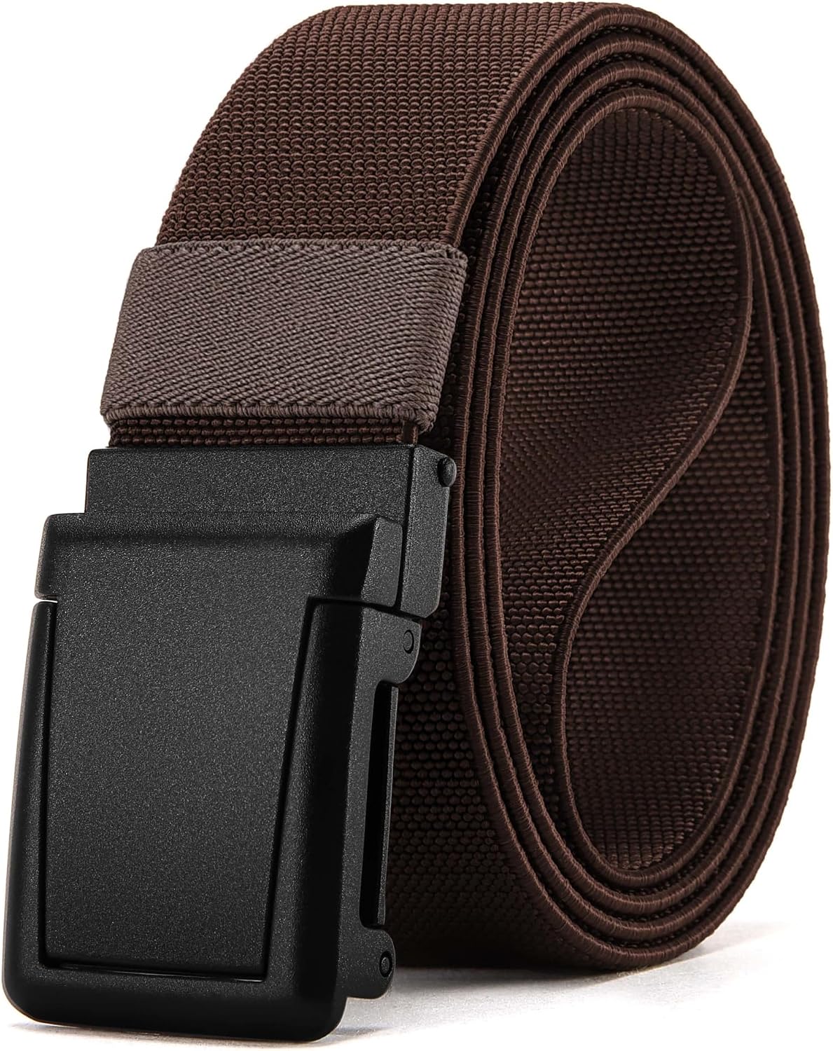 Detalle de CHAOREN Tactical Stretch Work Belt, 1.5-Inch Nylon Strap, Zinc Alloy Buckle