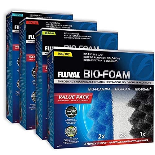Thumbnail 4 de Fluval Fluval 207 Bio-Foam Pack 6 Meses 250 g