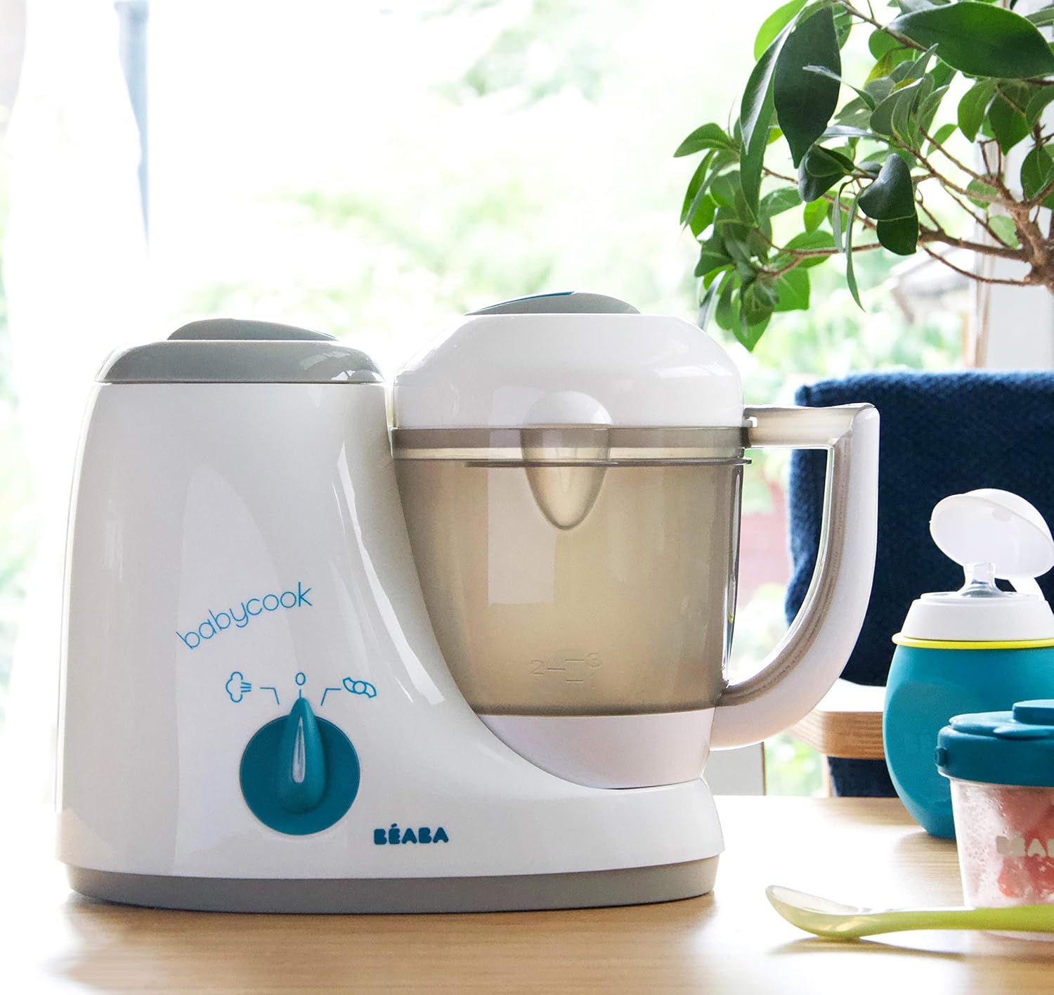 Thumbnail 6 de BÉABA Babycook Original 4 in 1: Cuocipappa per neonati – cottura a vapore, frullare, scongelare e riscaldare