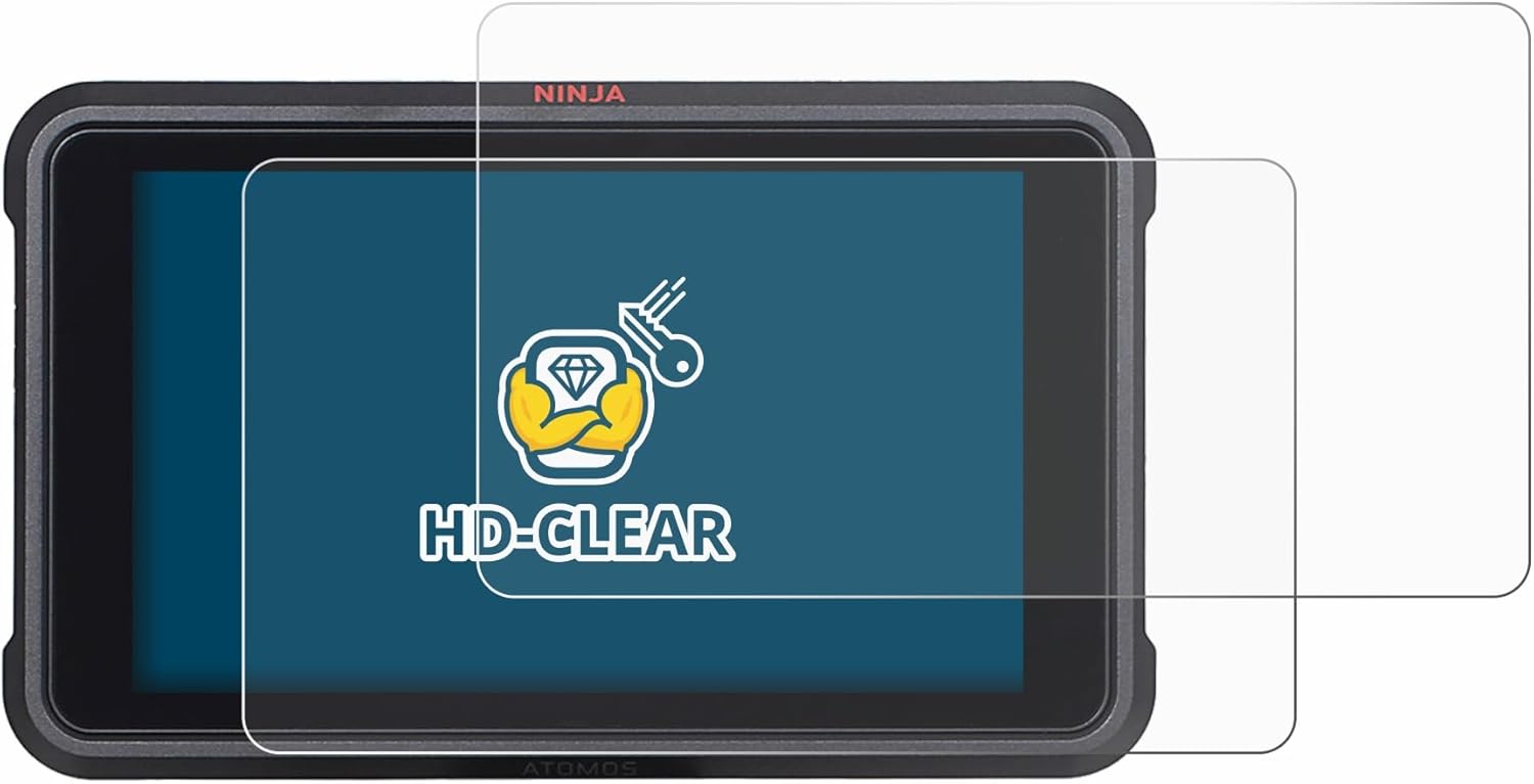 Thumbnail 1 de Brotect Pellicola Protettiva per Atomos Ninja V (2 Pezzi) – Protezione antigraffio e anti-impronte