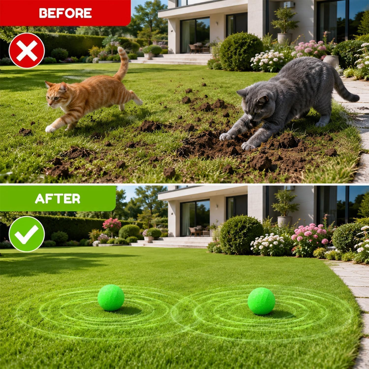 Detalle 2 de Cat Repellent Scent Balls