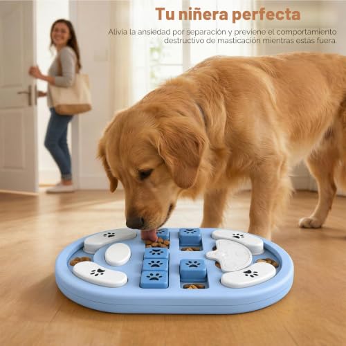 Thumbnail 6 de Blanlody Juguete Interactivo para Perro: estimula la inteligencia y el ritmo de comida