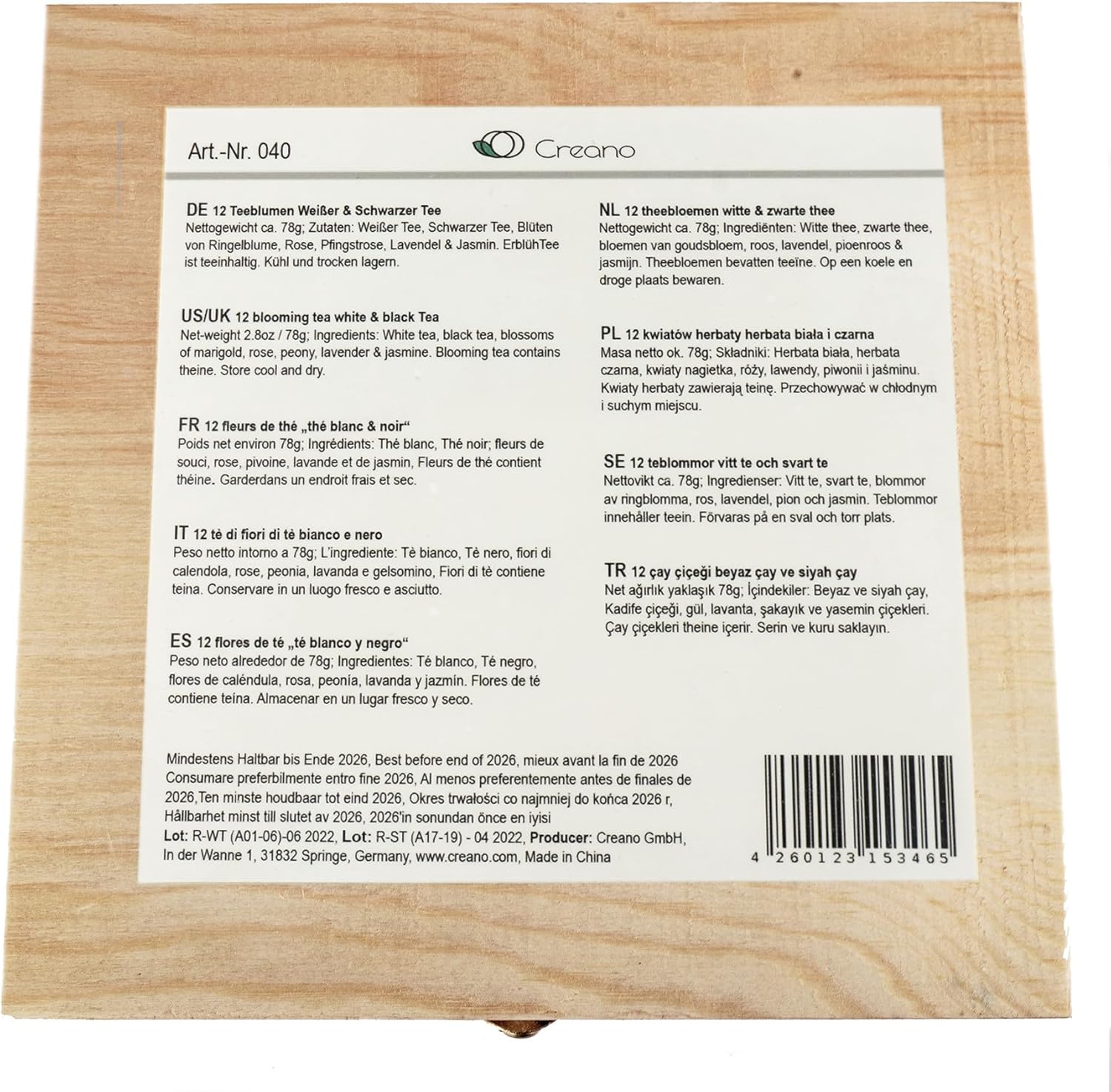 Thumbnail 6 de Teavivre Juego de Regalo de Flores de Té en Caja 🌸