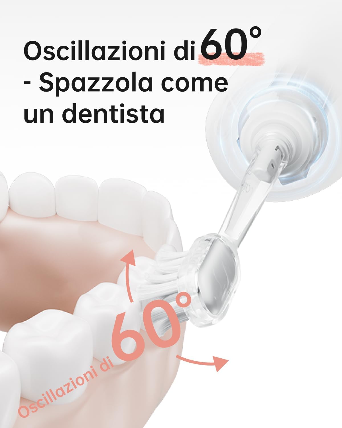 Detalle 2 de Laifen Wave Special spazzolino sonico 26000 vibrazioni