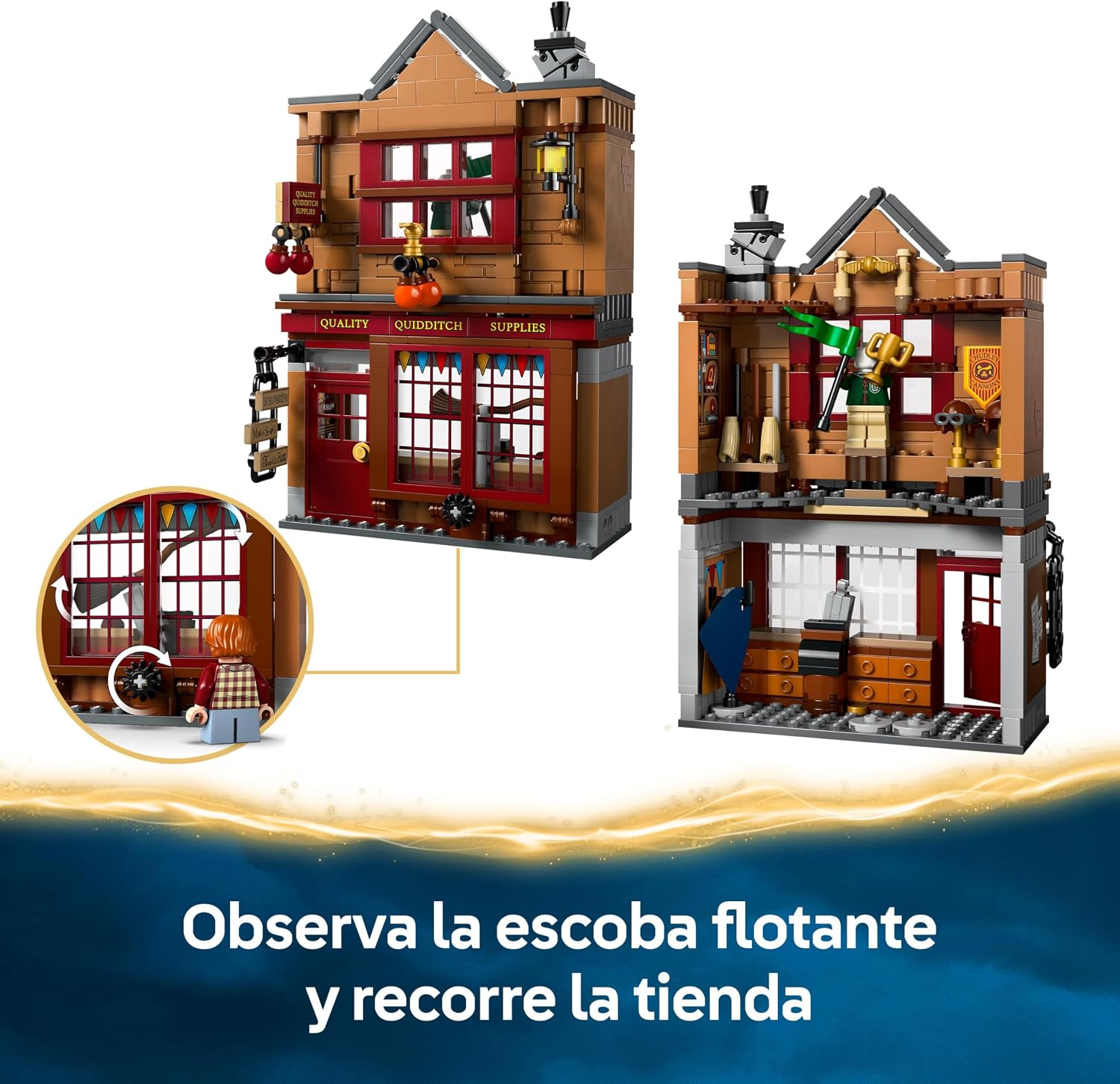 Thumbnail 4 de LEGO Harry Potter 76452 6 minifiguras y Nimbus 2000