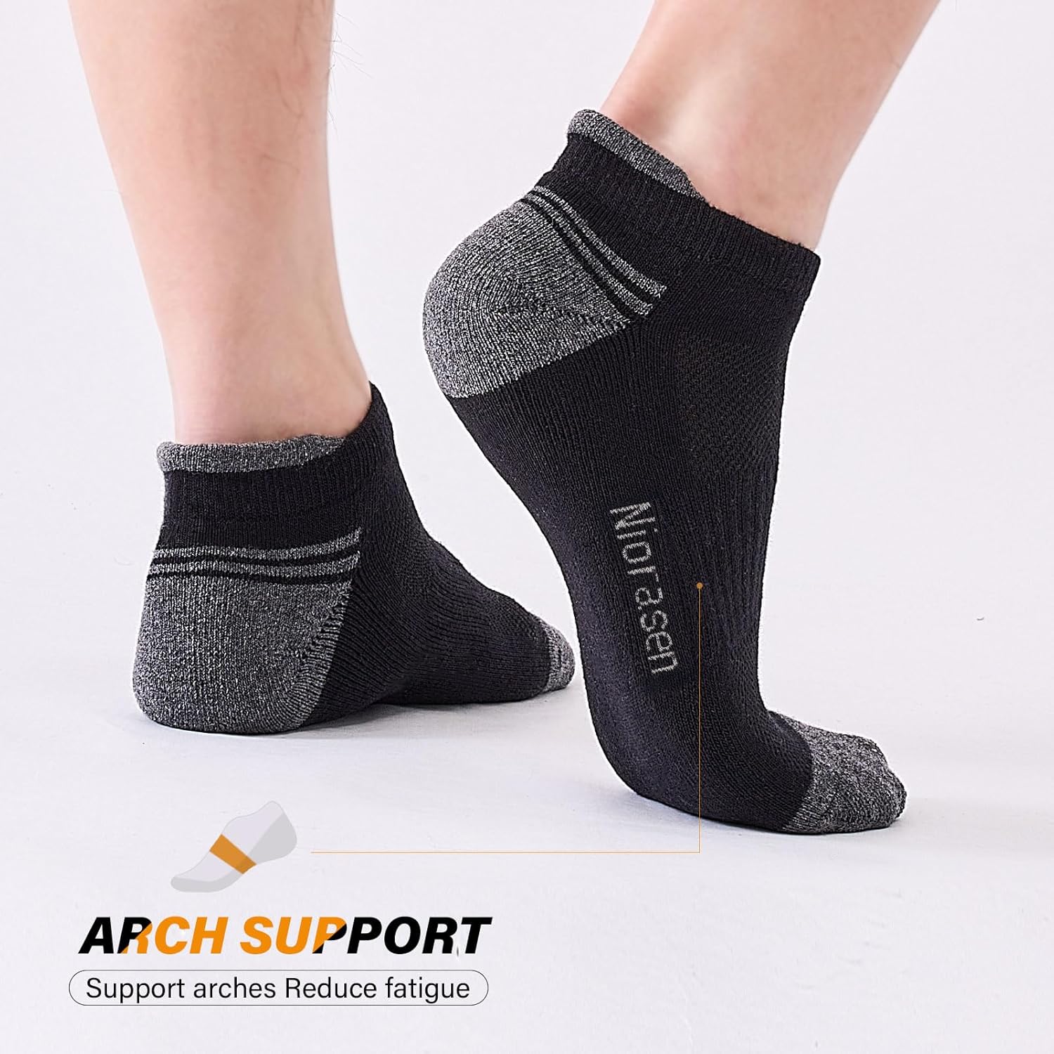 Thumbnail 2 de Niorasen 10 Pairs Cushioned Trainer Socks 10-pack