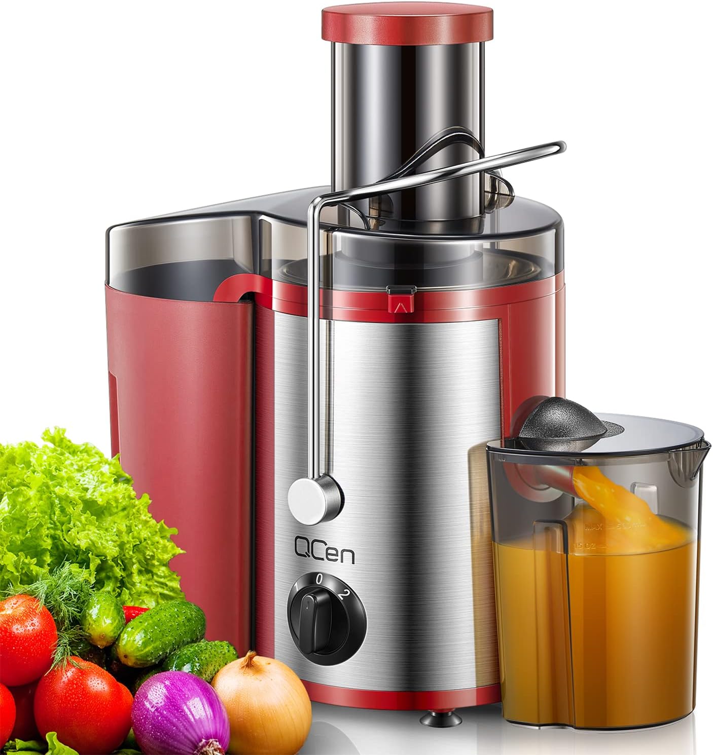 Detalle de QCen Centrifugal Juicer 500W