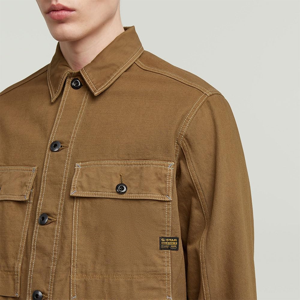 Detalle 2 de G-STAR Mosa Overshirt Overshirts Uomo – Pacco da 1