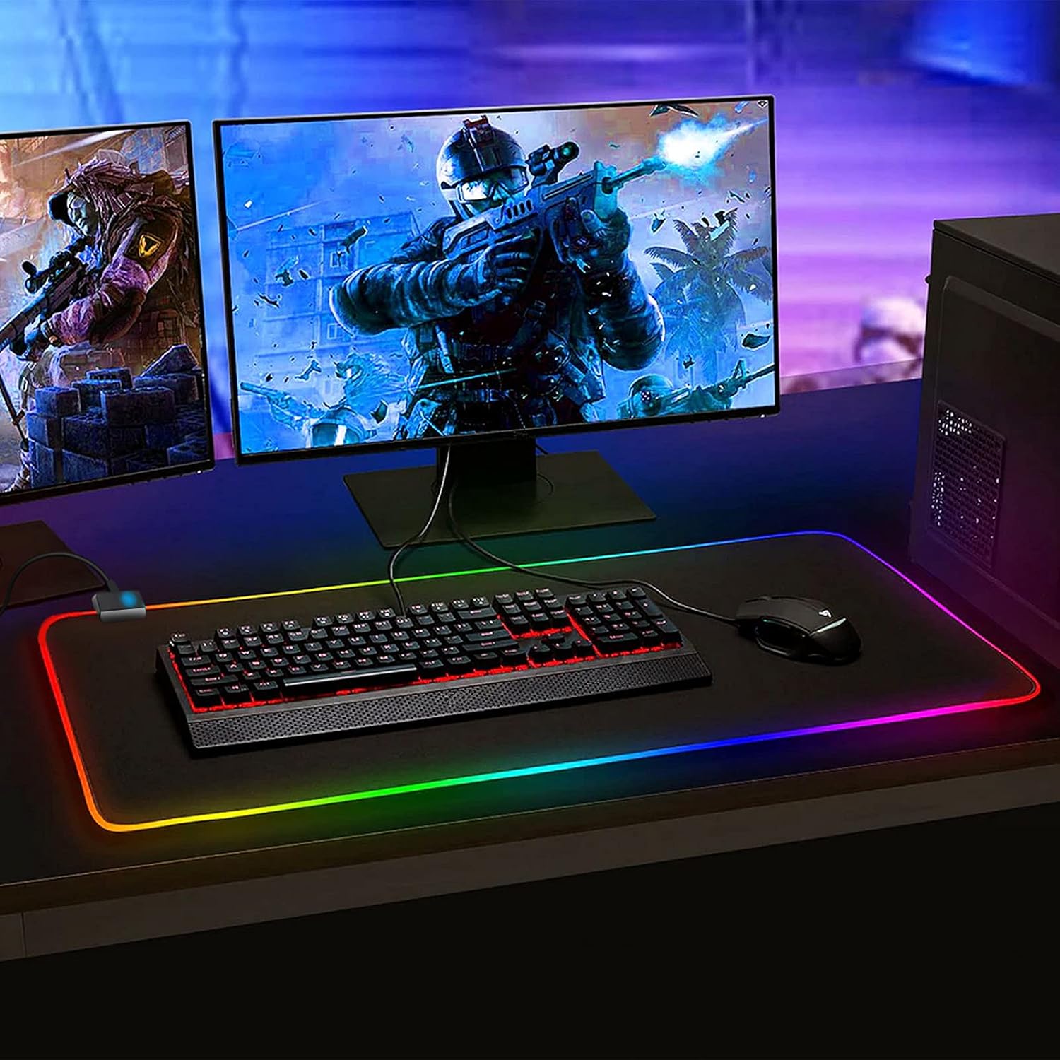 Thumbnail 6 de Gaming Mauspad RGB 800×300 mm