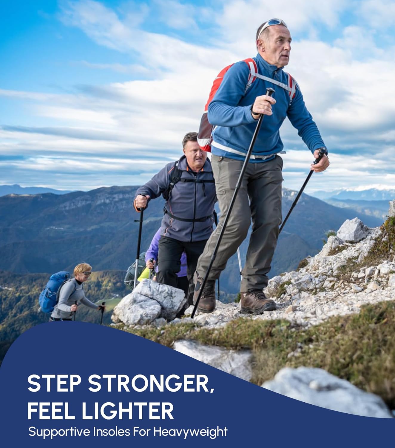 Thumbnail 6 de Cloudflo Plantillas for Plantar Fasciitis – Arch-Support Orthotic Insoles for All-Day Comfort