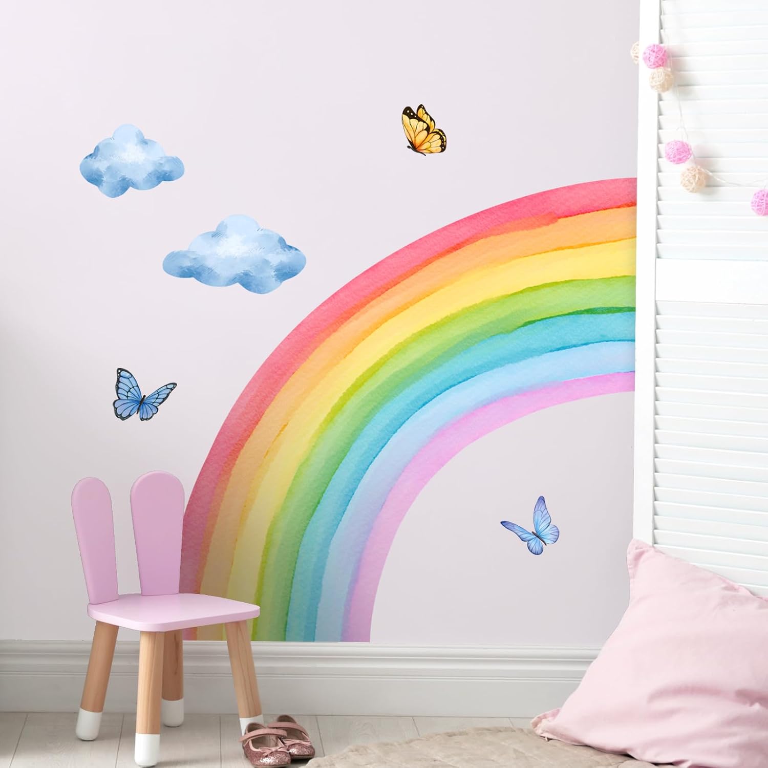 Thumbnail 3 de Supzone Wandtattoo Regenbogen Groß 120 cm