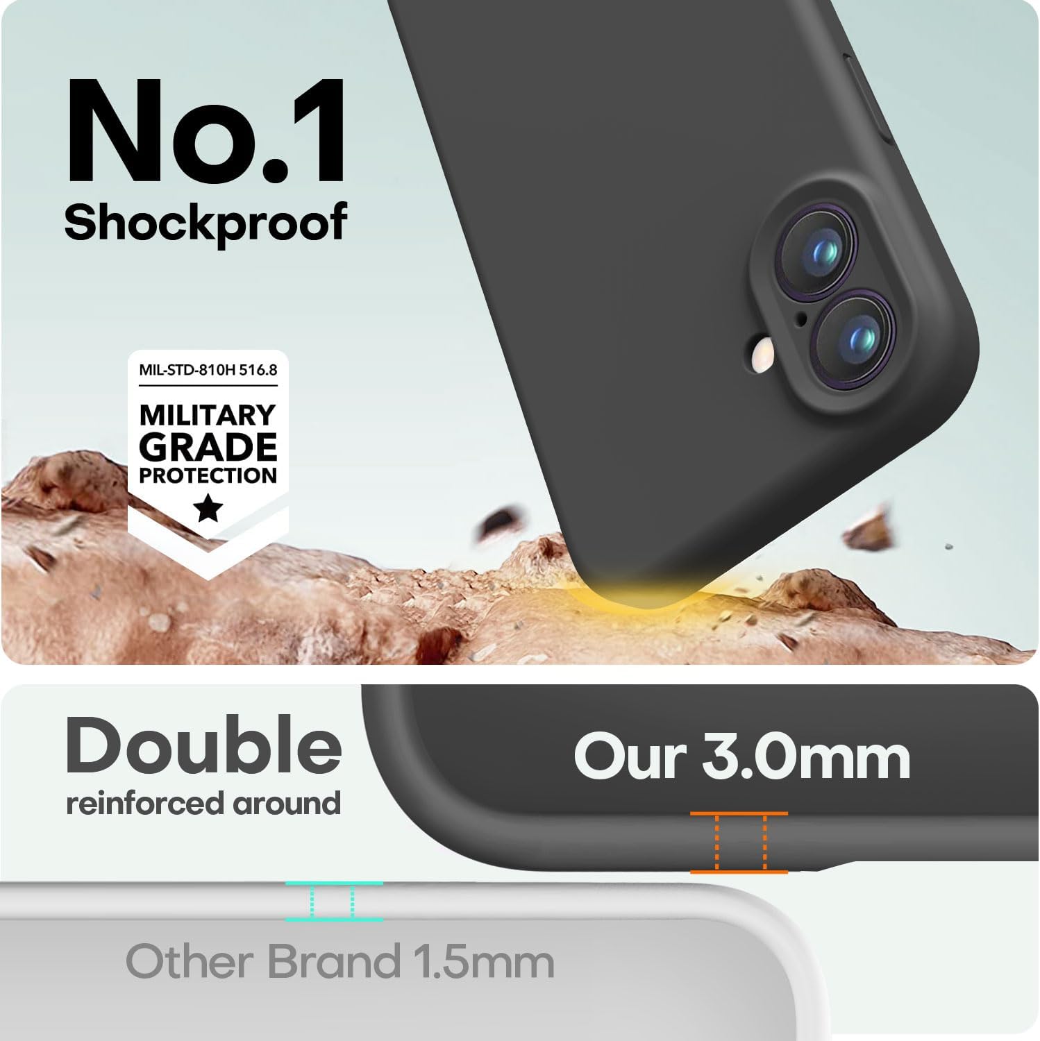 Thumbnail 3 de LOVE 3000 iPhone 16 Case 6.1"