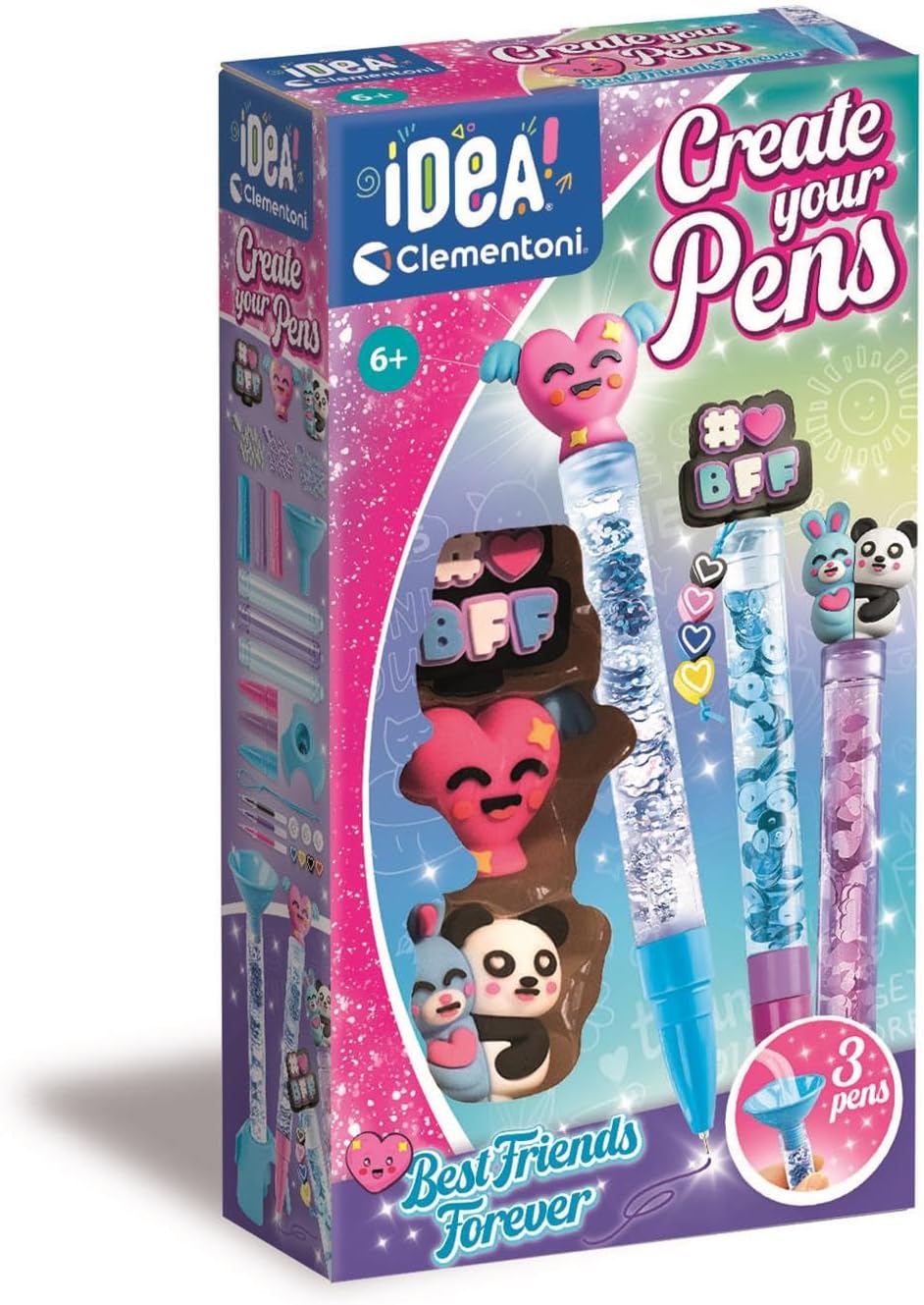 Detalle de Clementoni DIY Stifte-Set ab 6 Jahren