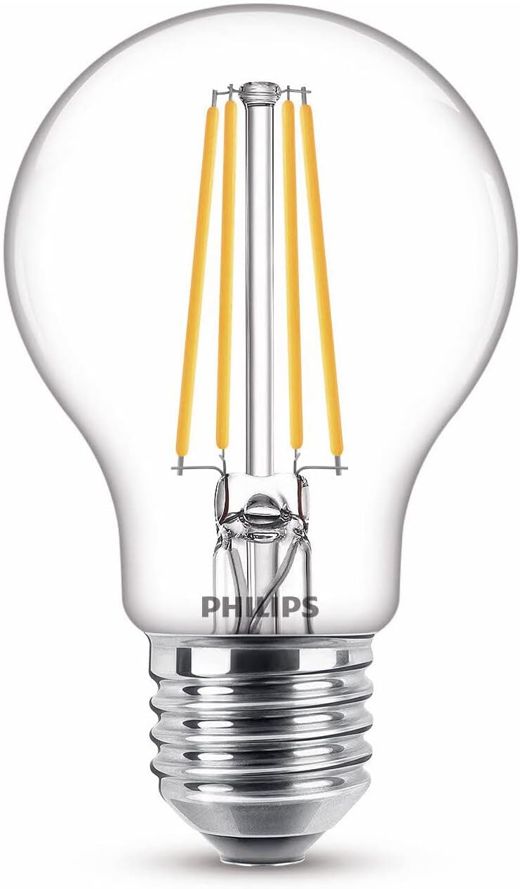 Thumbnail 2 de Philips pack di 6 ampoule E27 LED trasparenti 60W, bianco caldo