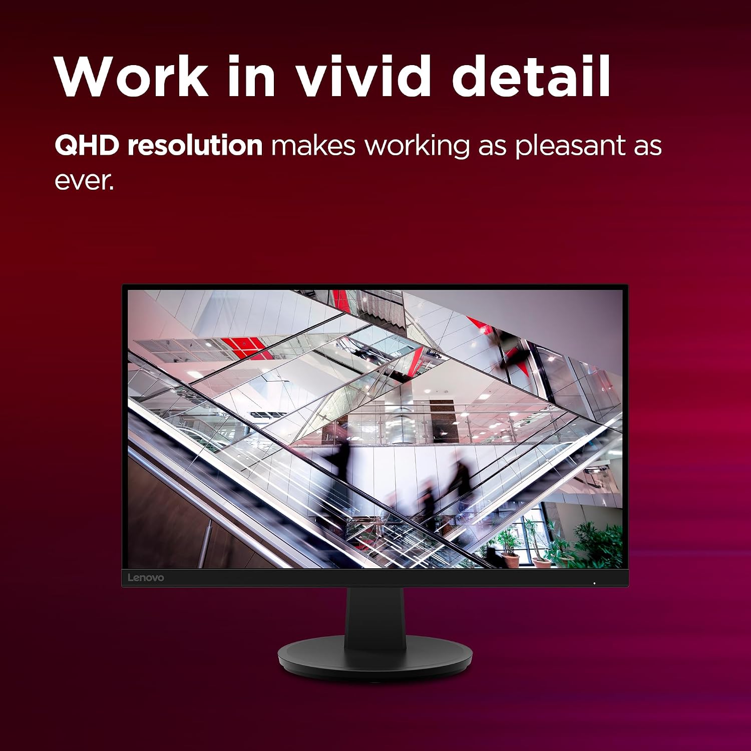 Thumbnail 6 de Lenovo N27q 27-inch QHD Monitor