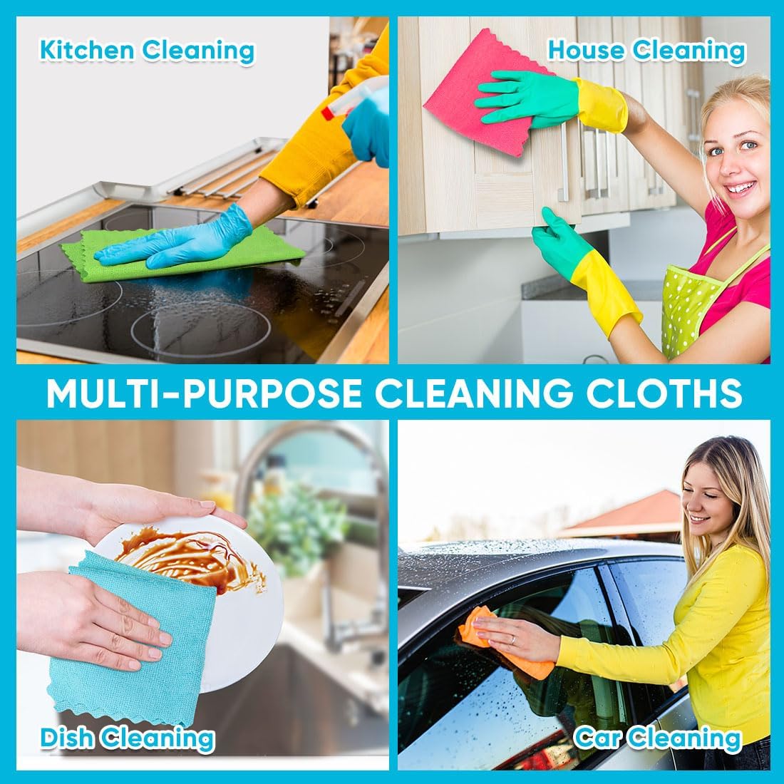 Detalle de Orighty Microfiber cloths 24 pack