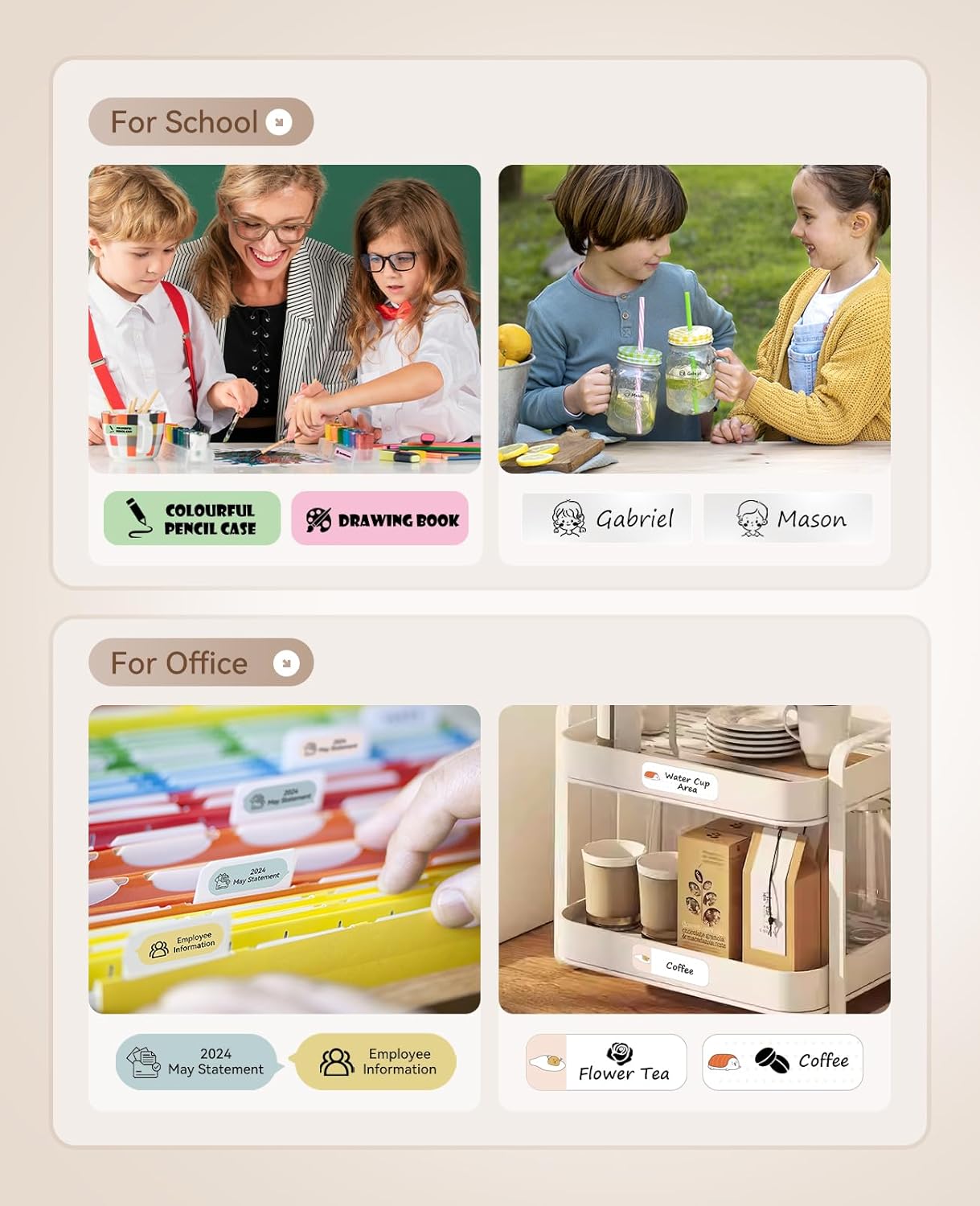 Thumbnail 2 de NIIMBOT D110 label printer 1 roll included 📇