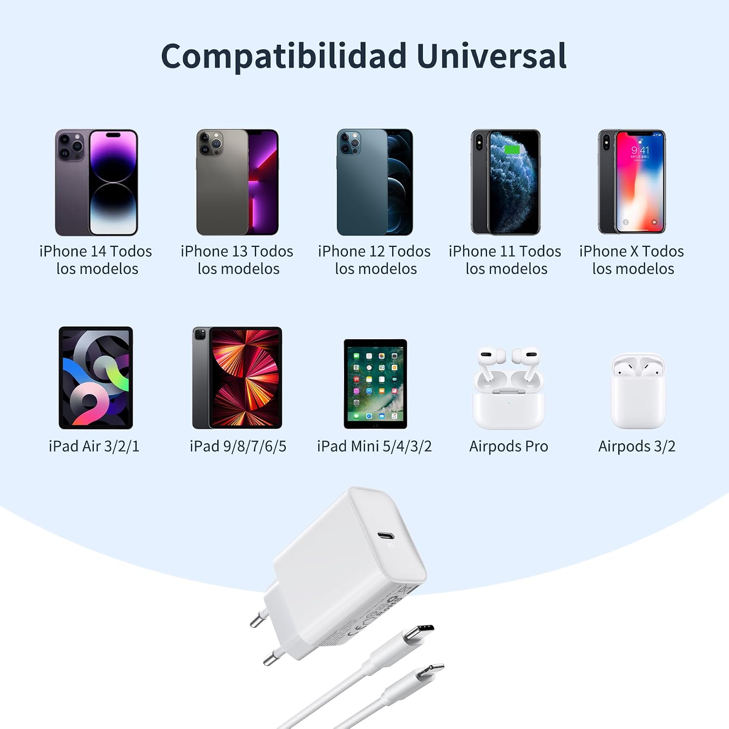 Thumbnail 3 de 30W Cargador USB-C 2 m para iPhone