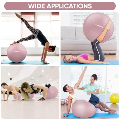 Thumbnail 7 de APEXUP Yoga Ball 65 cm Stability Exercise Ball 🧘♀
