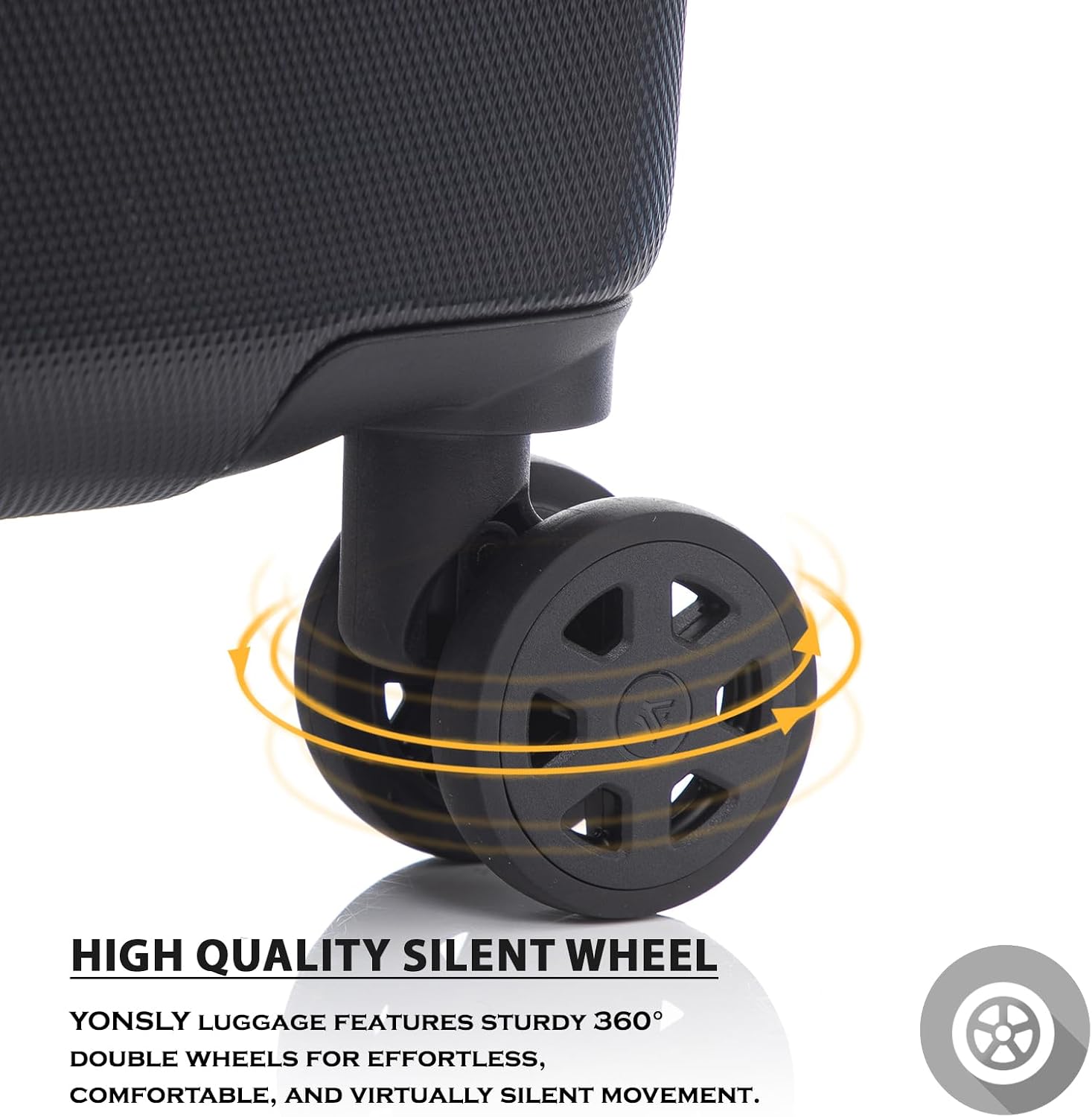 Detalle 2 de Trolley Koffer 4 Rollen 360° Hartschale