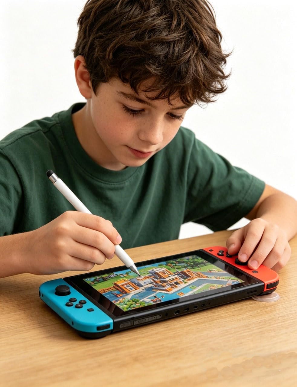 Detalle 2 de MEKO 3-in-1 Magnetischer Touchscreen-Stift mit Disc-, Fibre- und Gummispitze