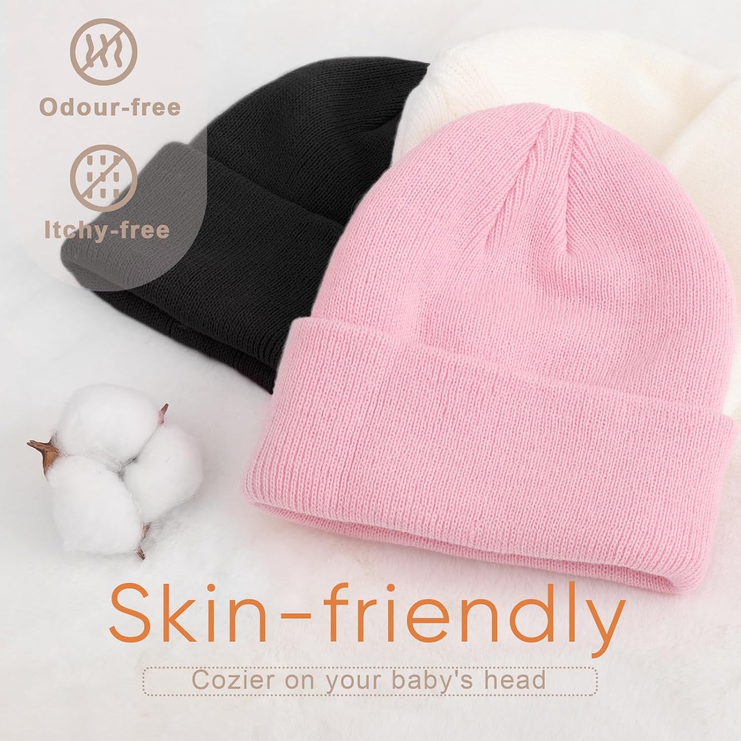 Detalle 1 de DRESHOW Toddler Beanie for 3-6 Years