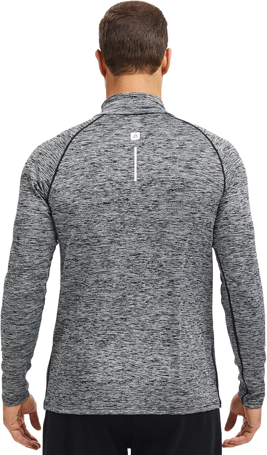 Thumbnail 1 de AMZSPORT Maglia Uomo Manica Lunga – Felpa 1/4 Zip per Running e Allenamento