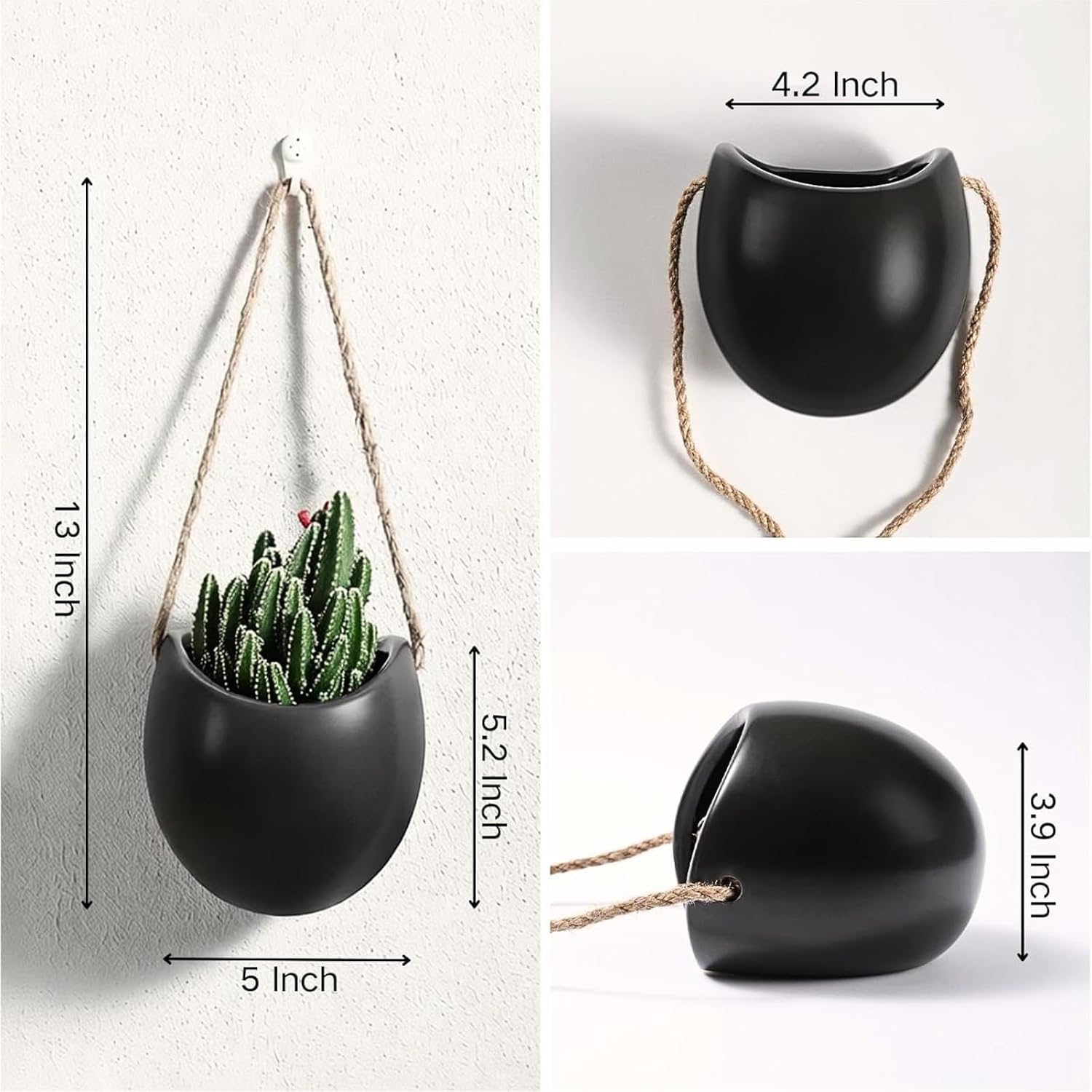 Thumbnail 1 de Kvetto Wall Planters Ceramic