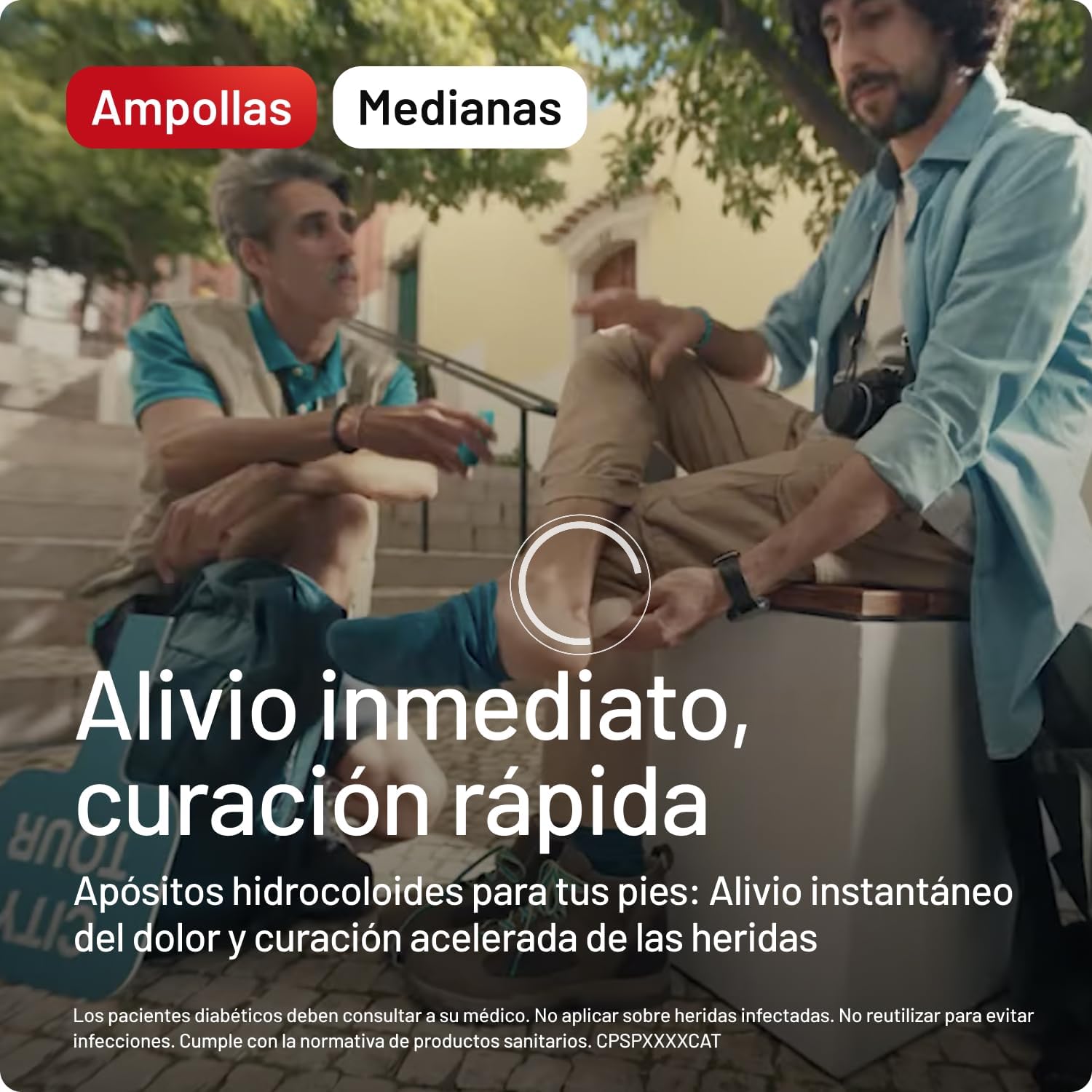Detalle 2 de COMPEED Ampollas Medianas Pack 10 uds