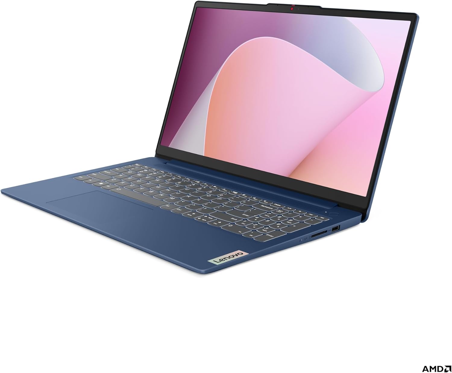 Detalle 2 de Lenovo IdeaPad Slim 3 15.6" FHD – Ryzen 3 7330U, 8 GB RAM, 512 GB SSD, Abyss Blue, Windows 11