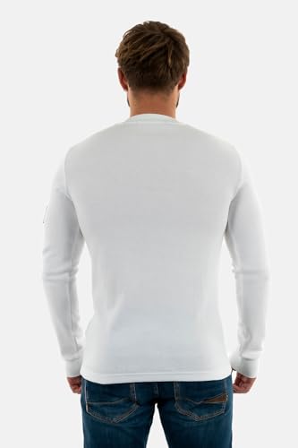 Detalle 2 de Calvin Klein Camiseta Manga Larga Hombre Badge Waffle