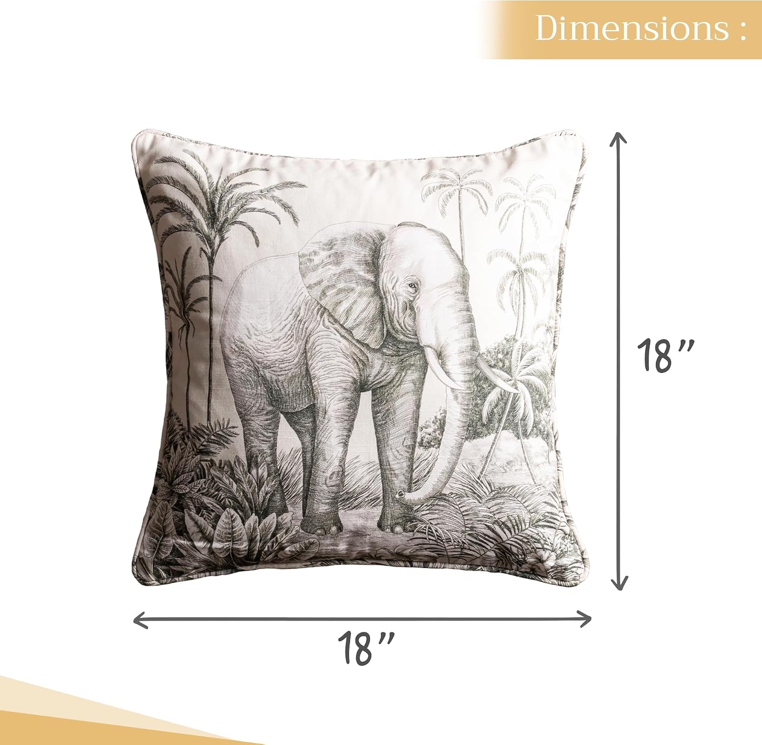 Thumbnail 4 de Maison d'Hermine Pillow Cover 18" x 18