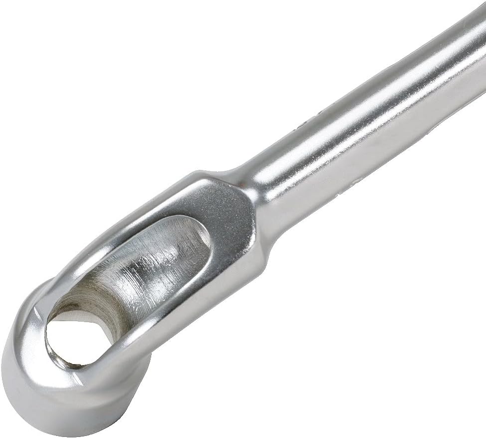 Detalle 2 de KS Tools 517.0415 clé à pipe débouchée 15 mm 6 pans, tête coudée 90° (Chrome vanadium)