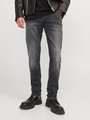 Thumbnail 1 de JACK & JONES Herren Slim Fit Jeans Glenn Skinny Tapered JJI Glenn ORIGINAL AM – Schwarz, 33W/30L