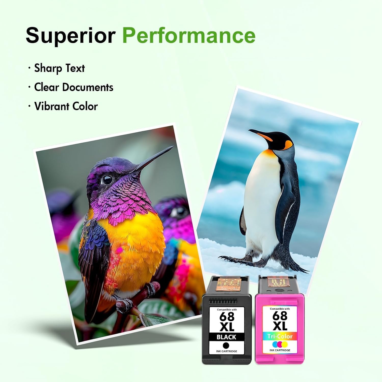 Thumbnail 4 de HP-compatible ink cartridges, 68XL
