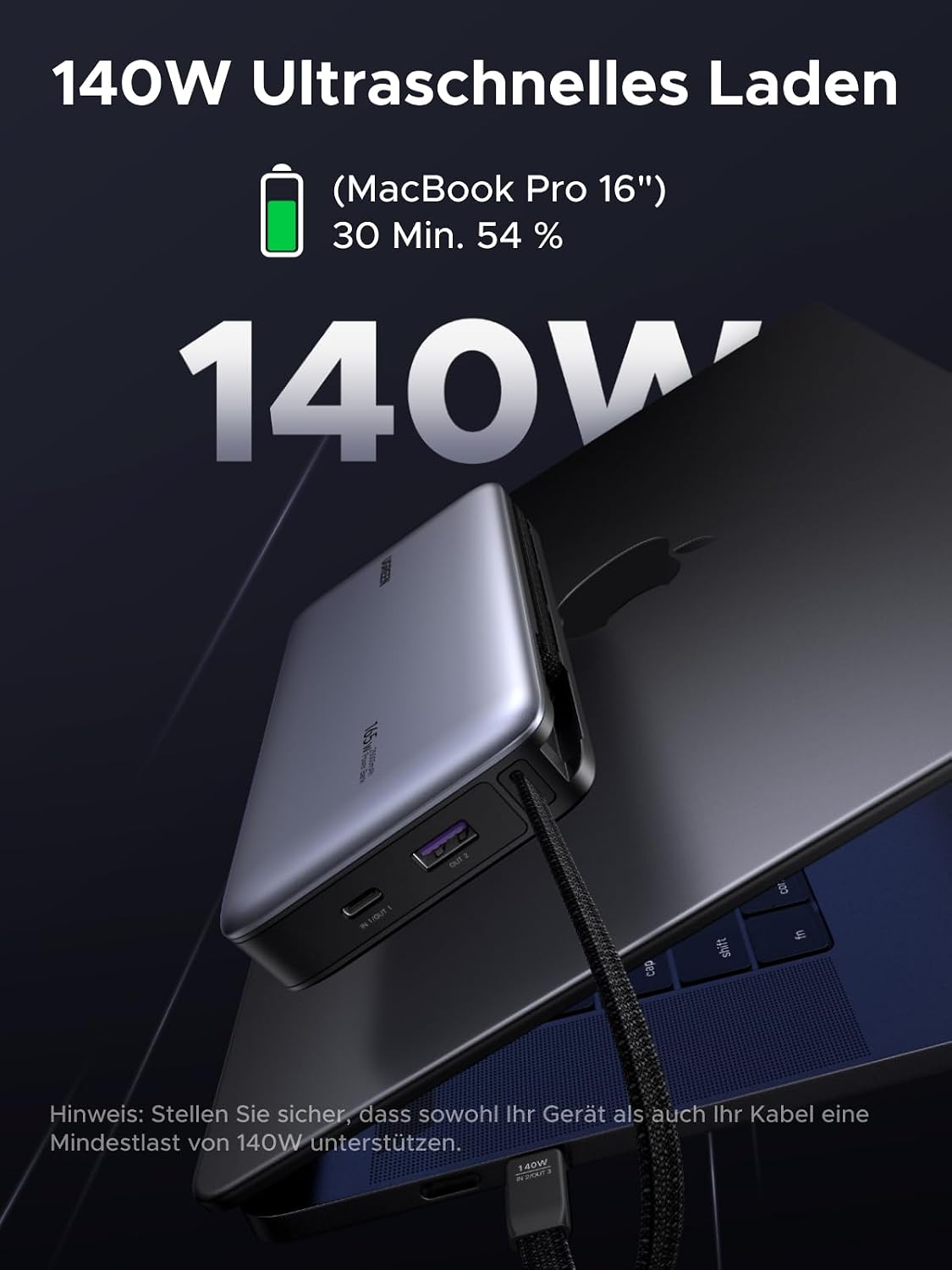 Thumbnail 3 de UGREEN Nexode Power Bank 25000mAh