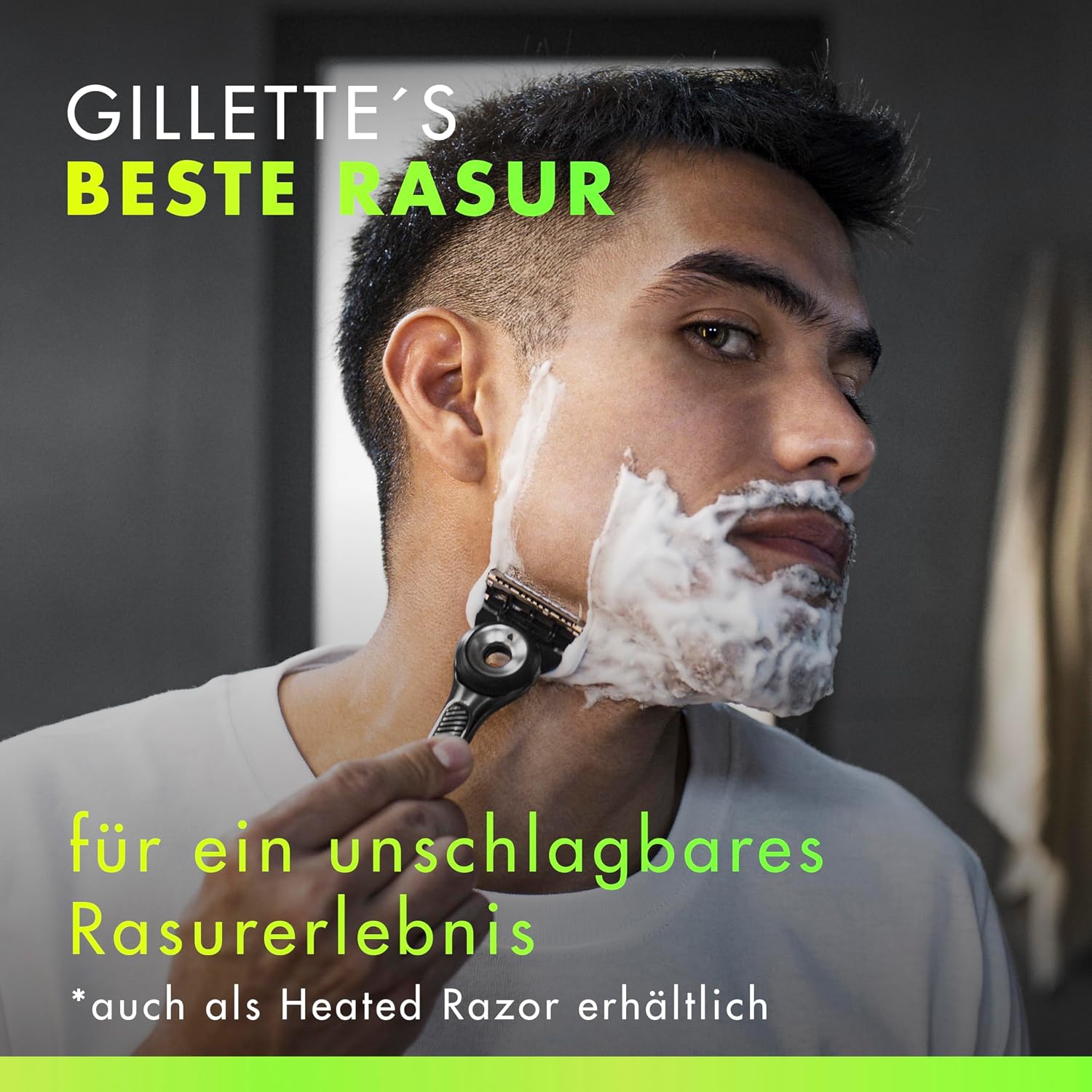 Detalle 2 de Gillette Labs Rasierer mit Reinigungs‑Element, 5 Klingen 🪒