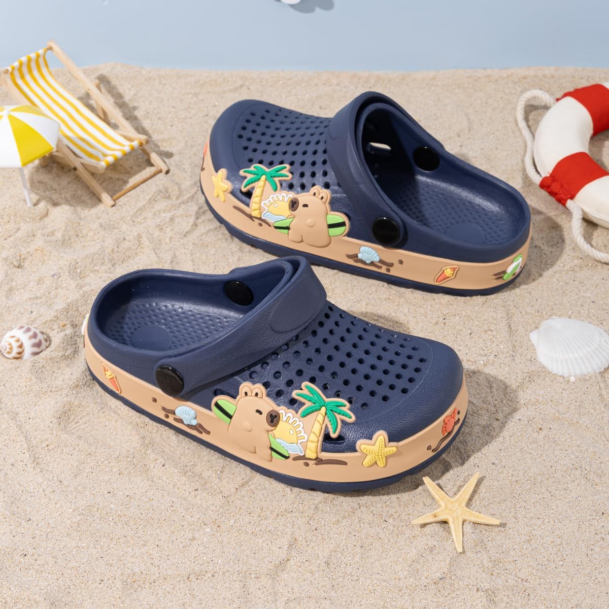 Detalle de Miamooi Kids Clogs in EVA